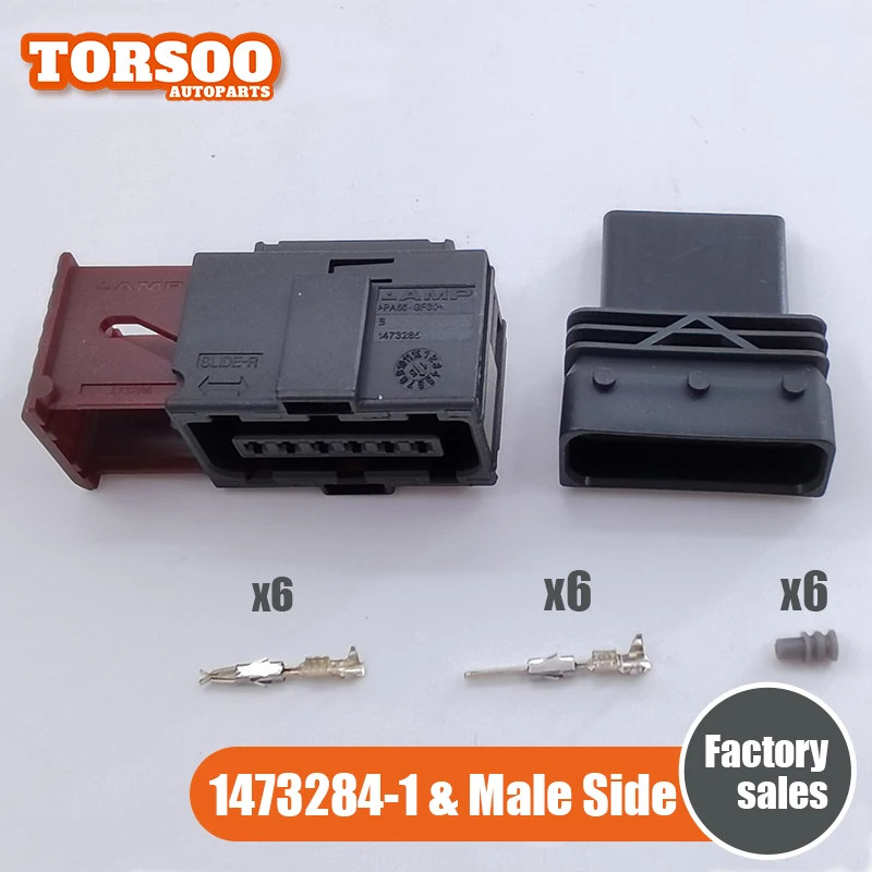 1473284-1 6 Way Tyco/Amp Accelerator Pedal Sesor Connector