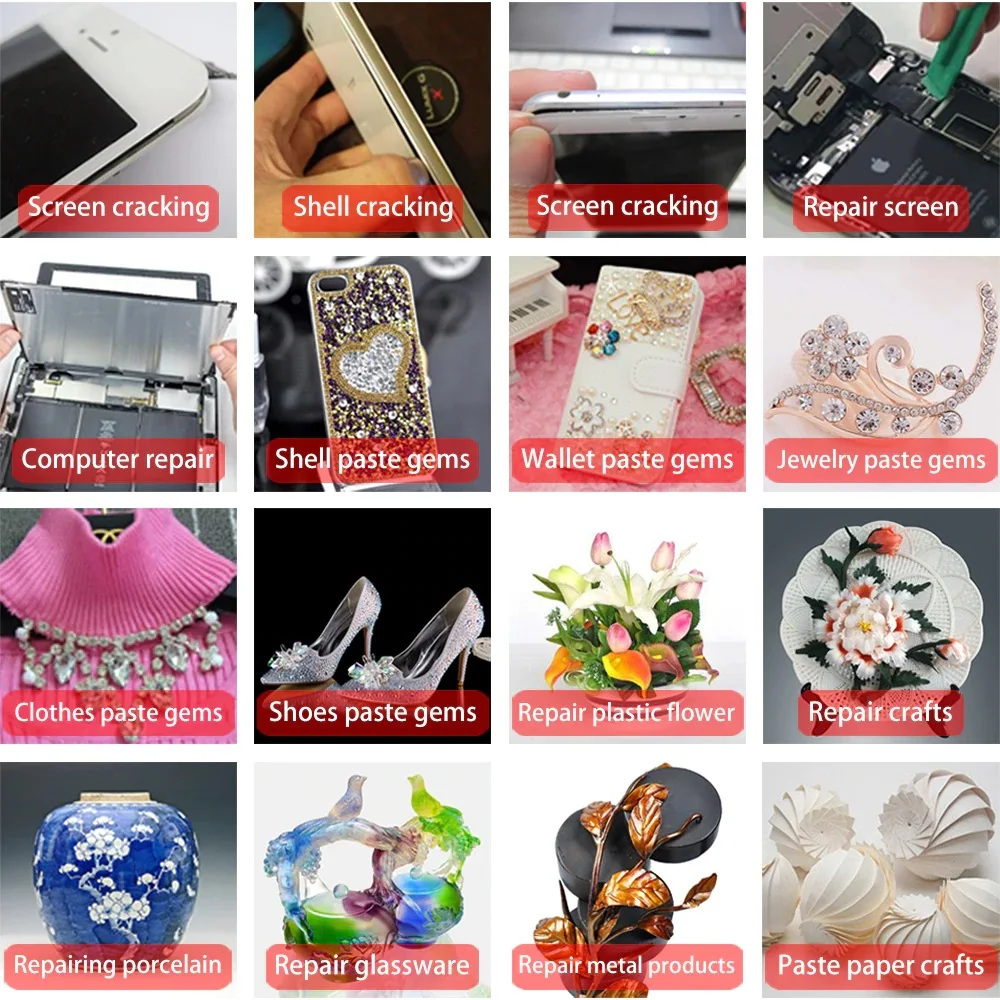 Special glue 03 / 10 / 15 / 25 / 110 ml paste touch screen phone glass jewelry box ordinary shipping