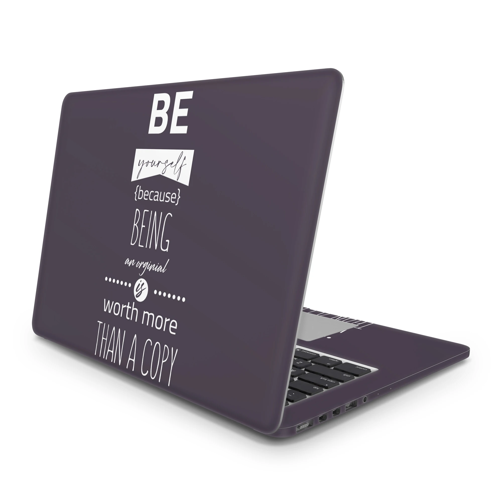 Sticker Master Be Yourself Laptop Vinyl Sticker Skin Cover For 10 12 13 14 15.4 15.6 16 17 19 