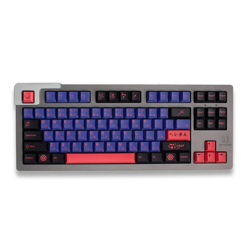 Ninja Keycap Cherry Profile PBT Dye Sublimation 23/130 Keys For GH60 GK61 GK64 84 87 96 104 Mechanical Keyboard