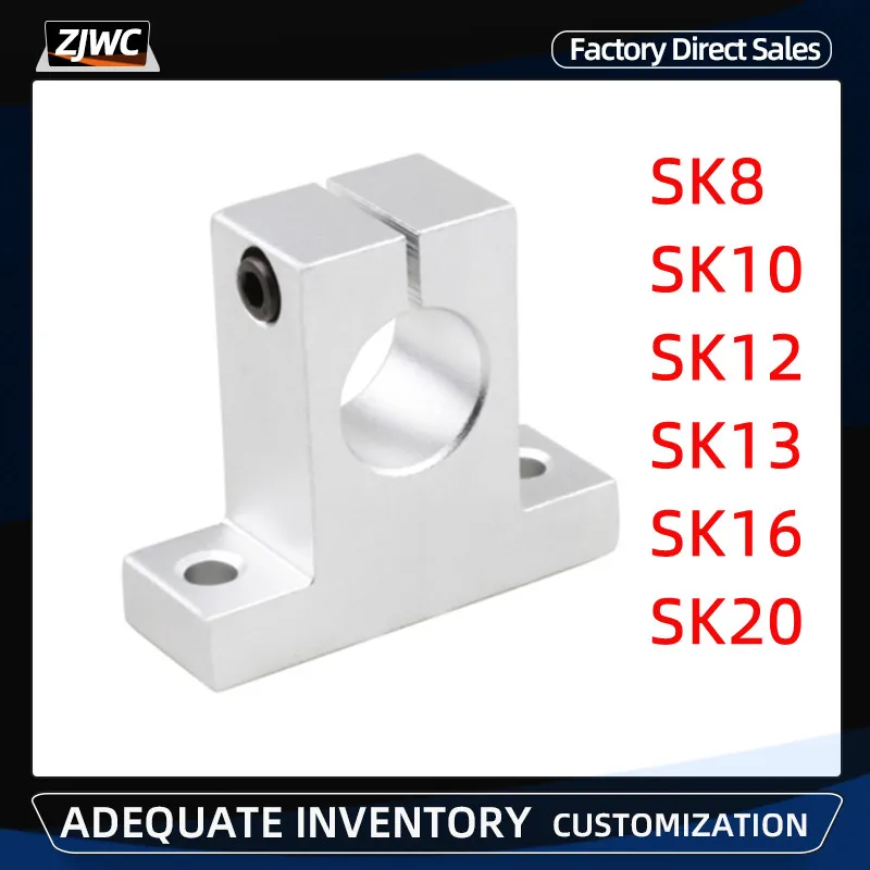Kugellager Rodamientos SCV12UU SCV16UU SC12VUU SC16VUU Linearlagerblock DIY-Gleit-Einheiten CNC-Fräse – Detail 20