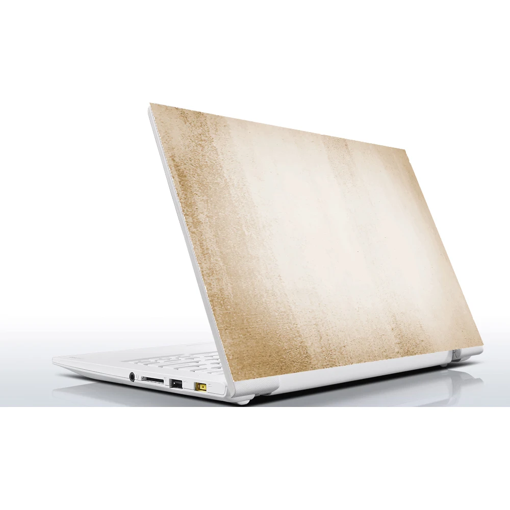 Sticker Master White textured paper universal laptop skin for 13 14 15 15.6 16 17 19 