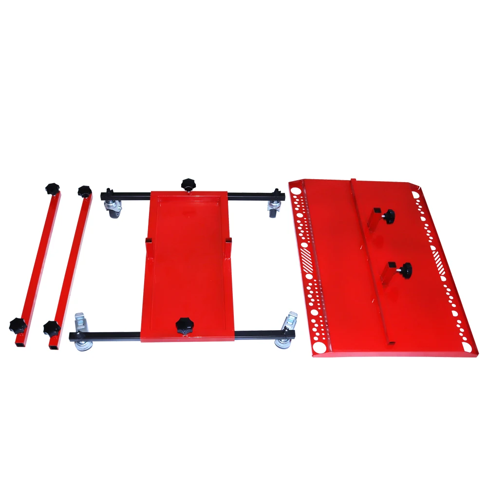 Pdr Tools Portable Bar Stand Metal Trolley Folding Lifting Tools Hood Stand Versatile and Convenient Material Trolley Body