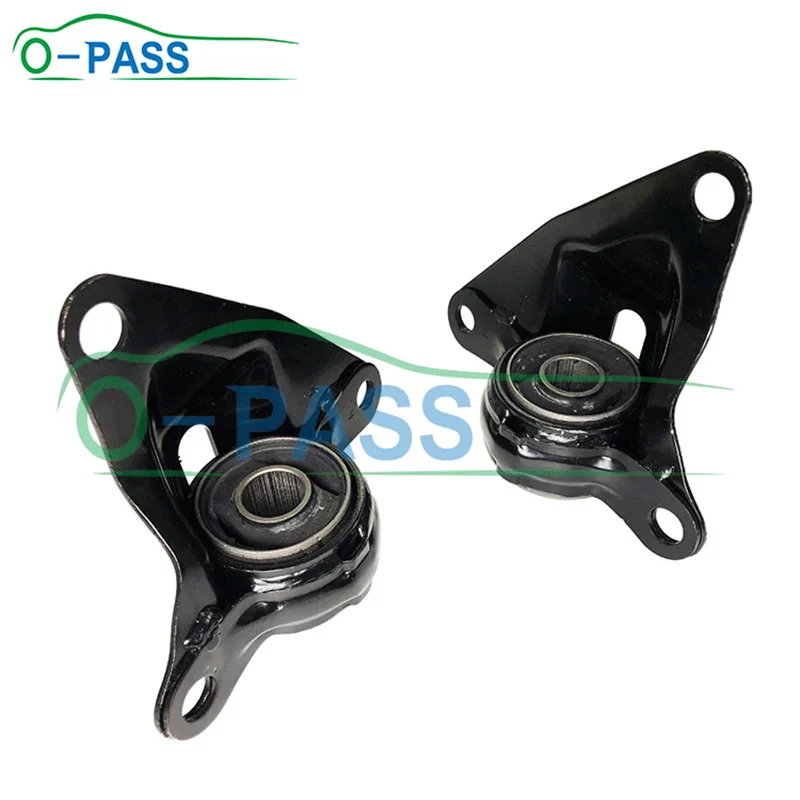 OPASS Front lower Big Control arm Bushing For Honda FIT Jazz Insight CITY Freed 2013- 51395-TG5-A01 51395-TG5-C01 High Quality