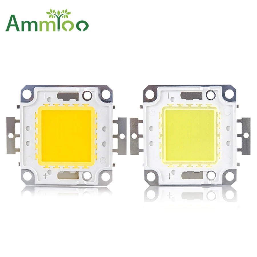 10W 20W 30W 50W 100W Led 칩 매트릭스 Led 콜드 화이트 따뜻한 화이트 Led 모듈 COB 투광 조명 스포트 라이트에 대 한 통합 된 빛 구슬