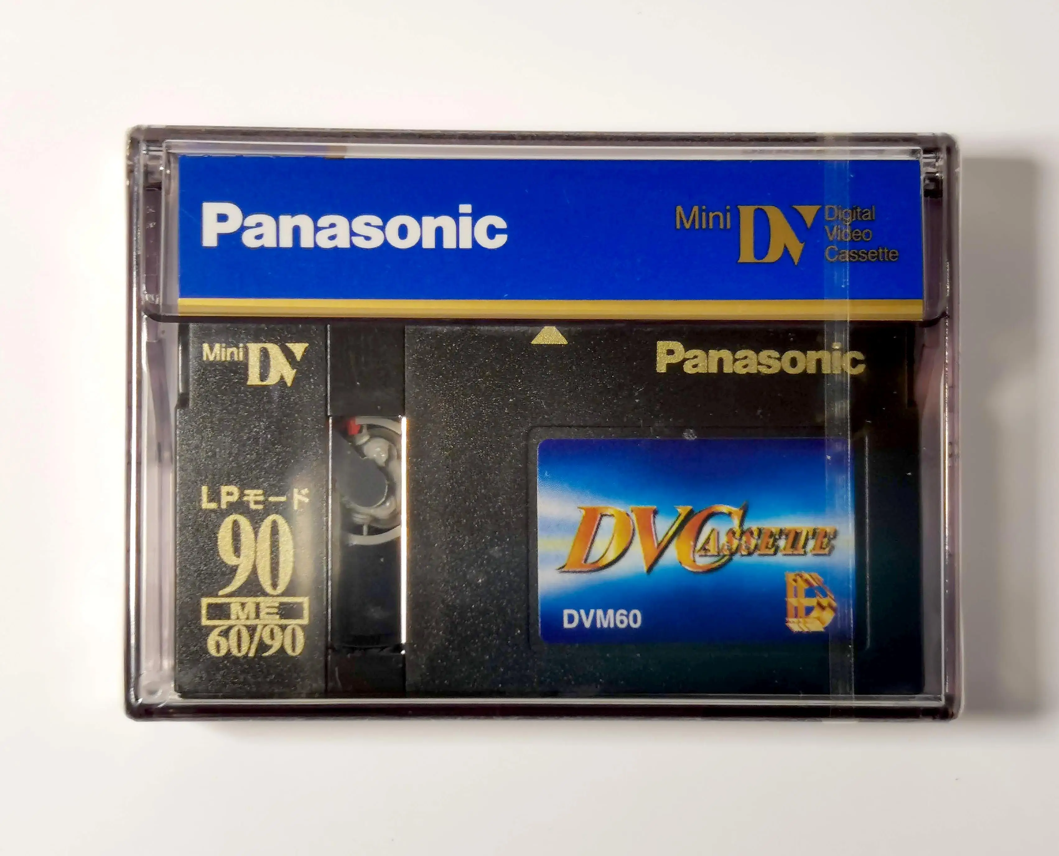 วิดีโอเทป Panasonic Mini DV 60/90 เมตร คุณภาพสูง สำหรับการบันทึกภาพและเสียงอย่างมืออาชีพ