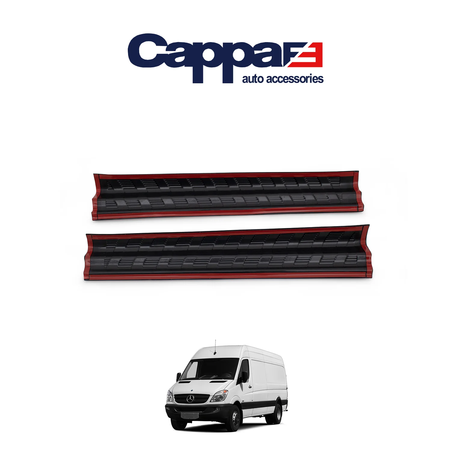 CAPPAFE Door Sill Set 2 Pieces for Mercedes Sprinter W906 2006-2014