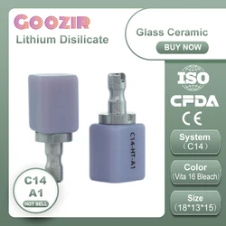 Wholesale Dental Implant Materials aesthetics restoration with glass ceramic 5 PCS LT C14 high quality  Lithium disilicate