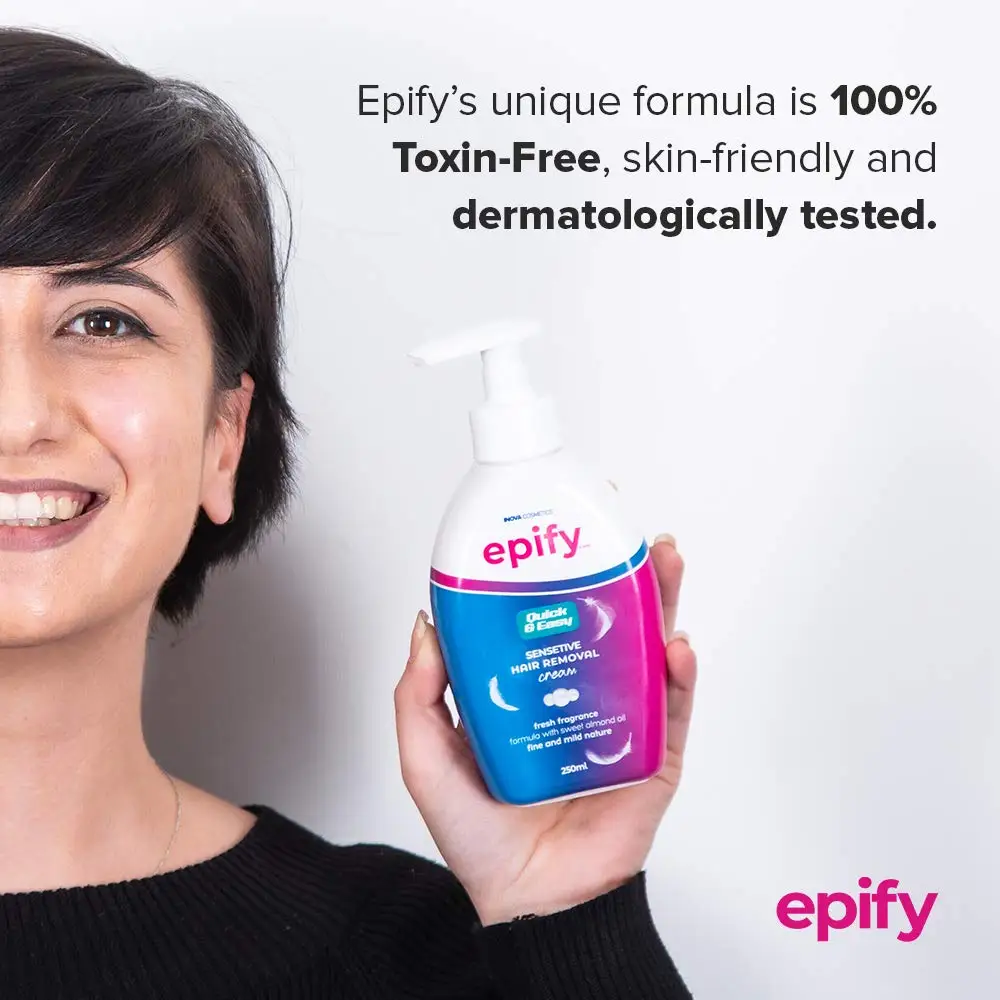 Epify Krim Penghilang Rambut Bahan Alami 100% Bebas Racun