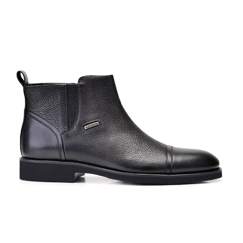 Nevzat Onay Genuine Leather Black Men Boots  -7631-