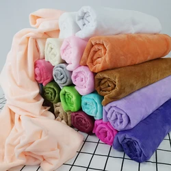 Short Soft Plush Fabric Super For Sewing Dolls Diy Handmade Home Textile Cloth For Toys Flannel