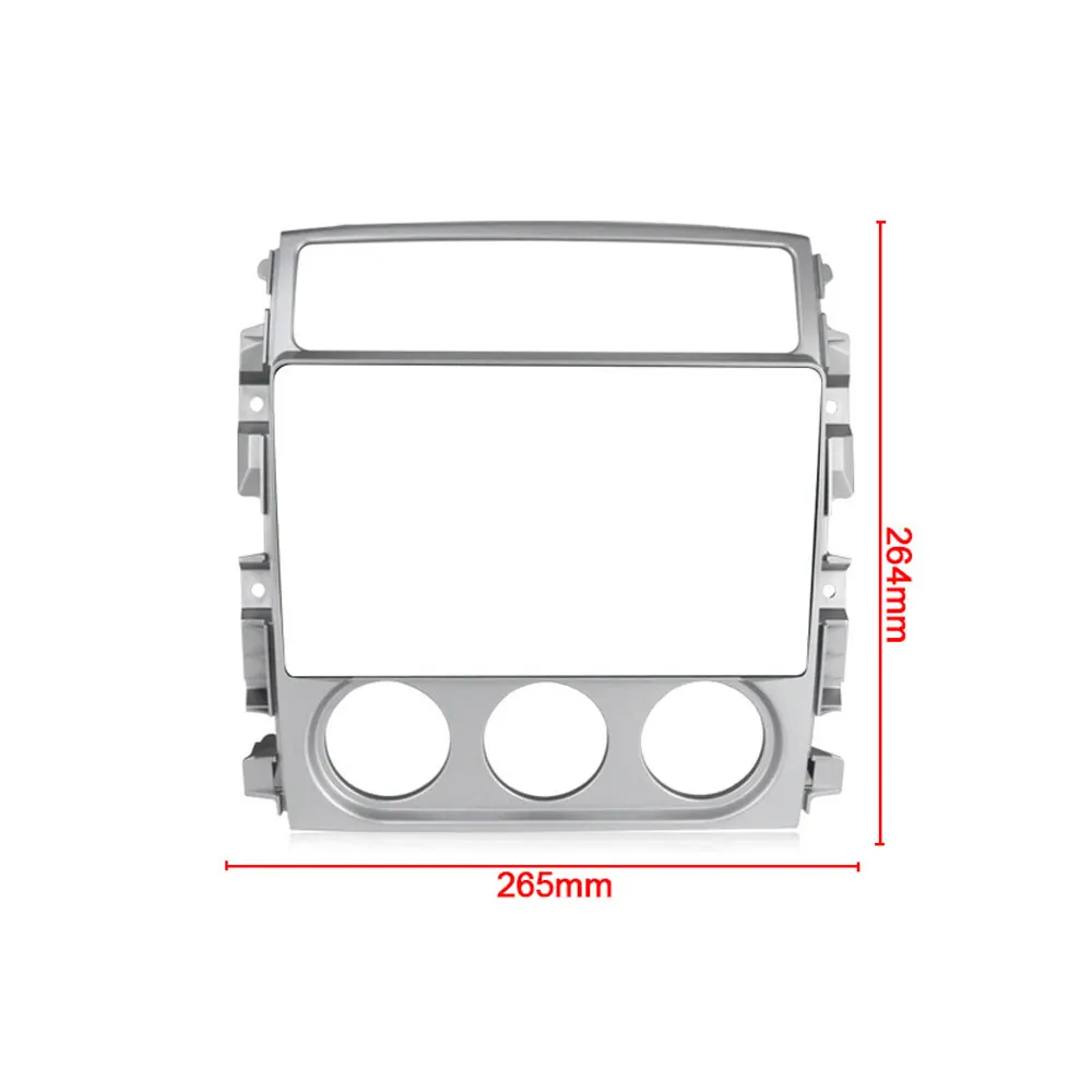 Adaptador de Audio para marco de DVD de coche de 9 pulgadas, Kits de ajuste de tablero, Panel Facia para suzuki Liana 2007 - 2013, marco sin CABLE, pantalla de reproductor 2 Din