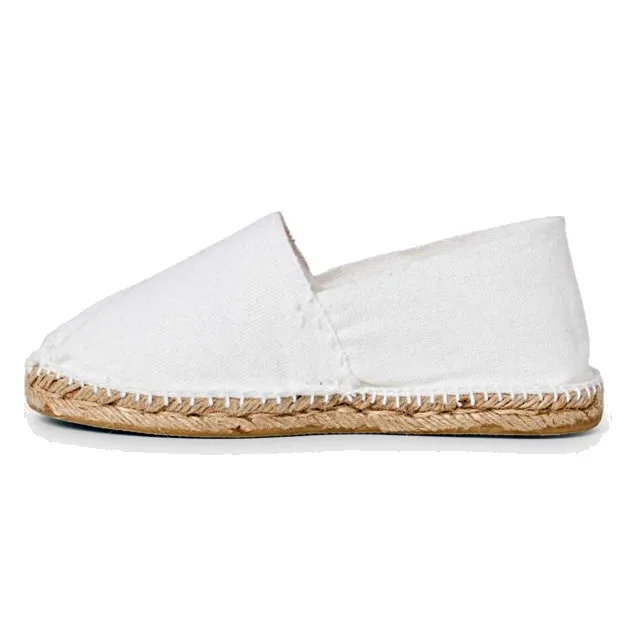 Canvas shoes men White-Espadriles-espadrilles men-summer shoes