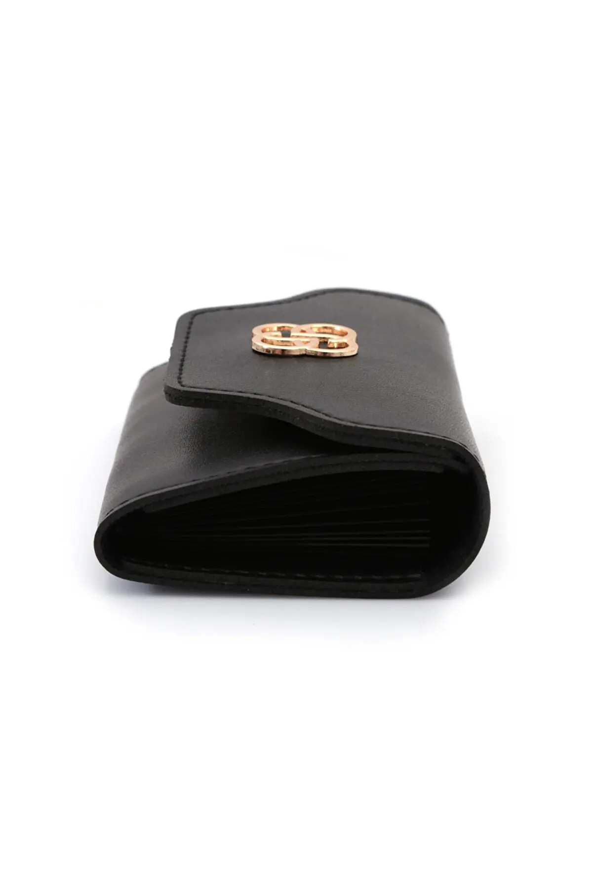 Women's Luxury Design Card Holder Zipper Handy Soft Leather Daily Use Interior Compartment Fashion Special Sewing Ladies Gift Clutch Leather