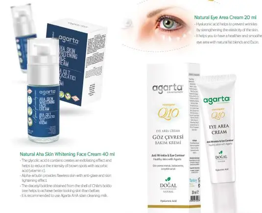 Agarta Eye Care Cream Skin Whitening Face Cream-anti-aging, Hickey remover, sls,sles, do not contain chemical