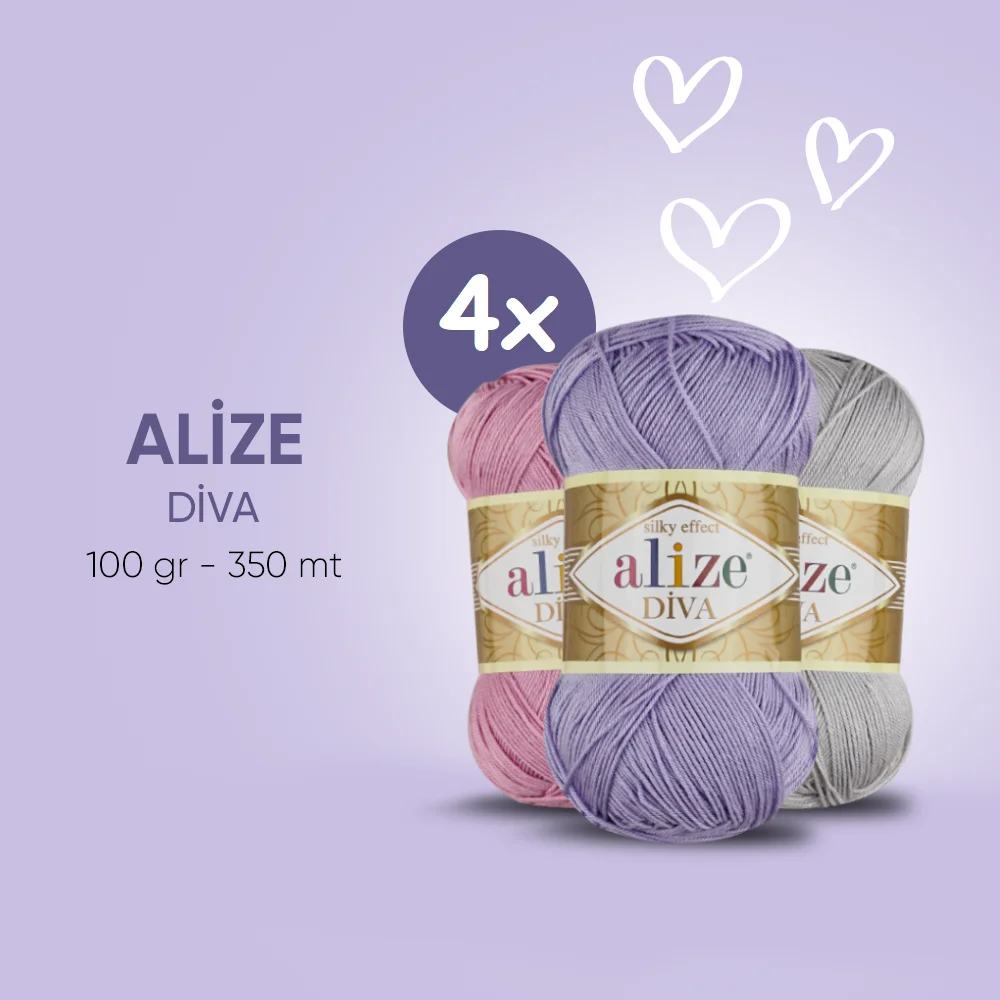 Alize Diva przędza 4 kulki-darmowa wysyłka! Knitting Crochet jedwabny efekt koronki wątek lekki Sport kapelusz na lato torba góra od sukienki