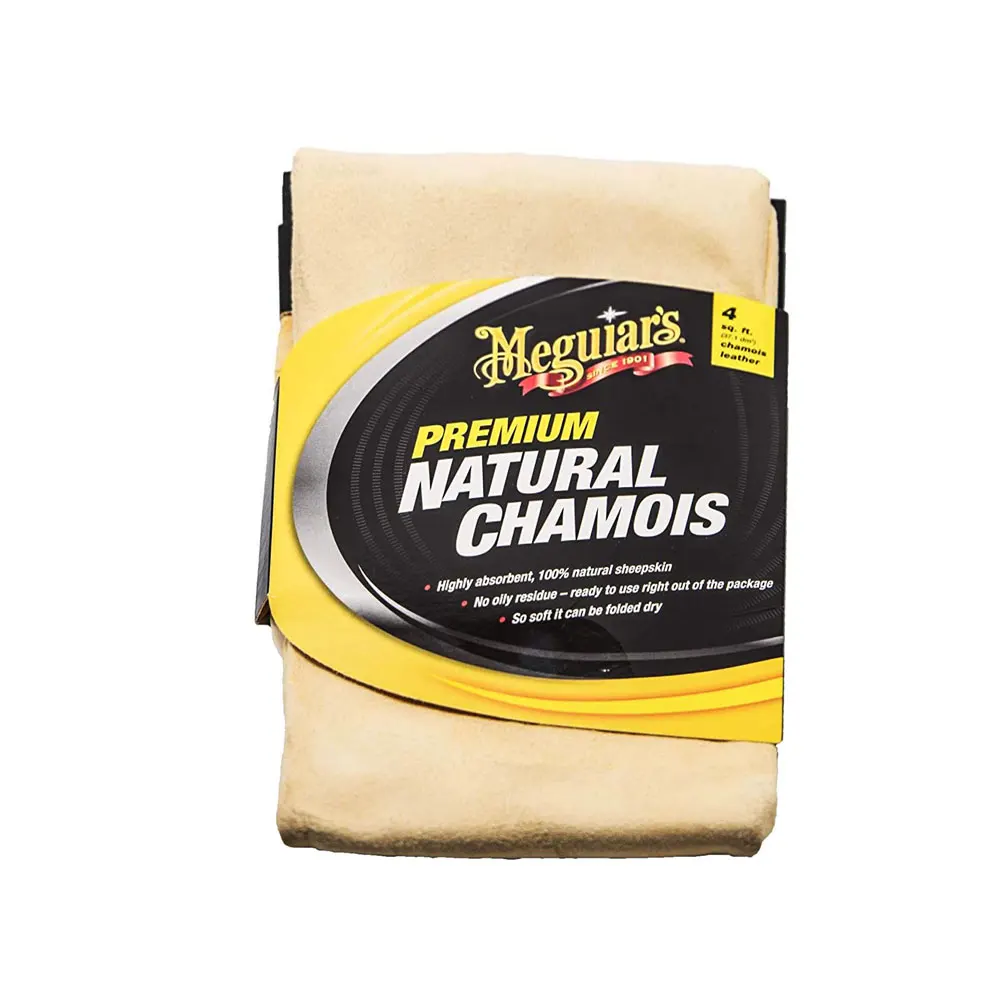 Meguiar's X2100 Natural Chamois, absorbent cloth suede Natural