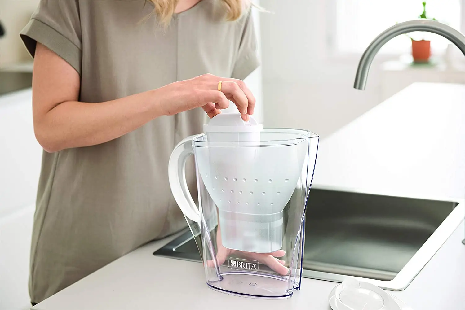 BRITA MAXTRA + 물 처리 투수 교체 필터-6 PCs