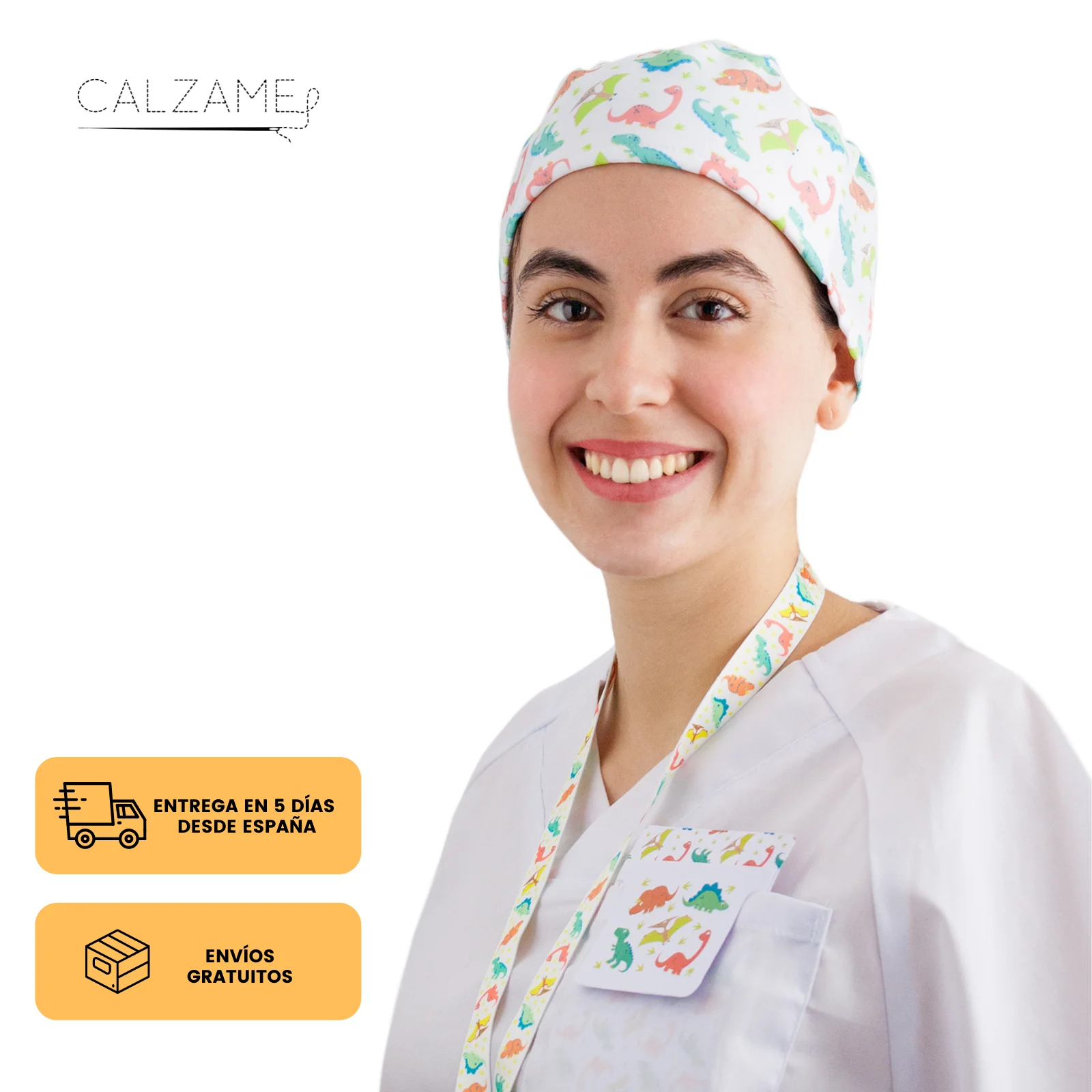 CALZAME, PACK GLS tell us IDEAL for work, nurses, health care, MOLON gift, hat, LANYARD, SALVABOLSILLO, assistant