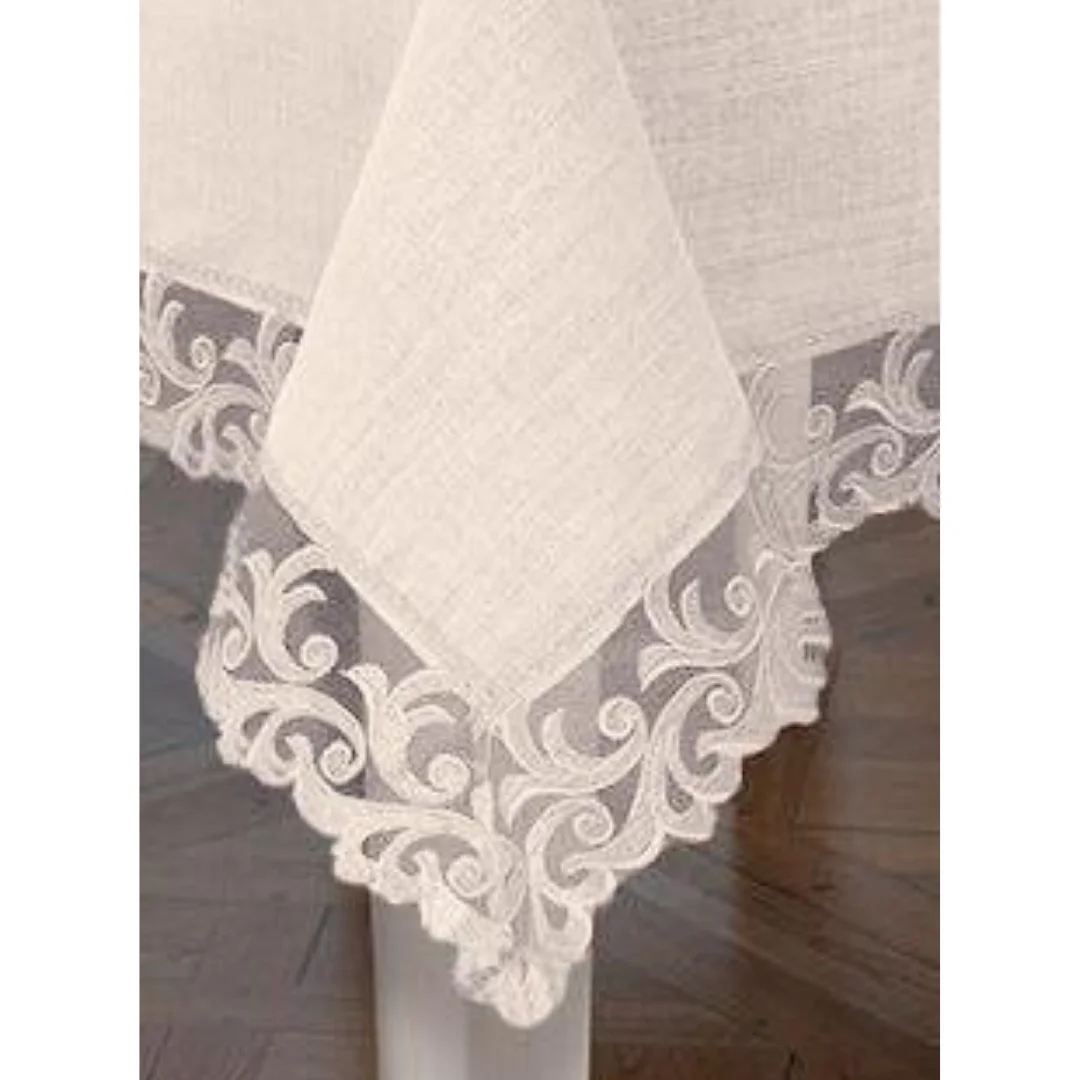 Elegant Luxury French Guipure Tablecloth Rectangular Tablecloth for Table Wedding Decoration Table Cloth Wedding Dressing Table