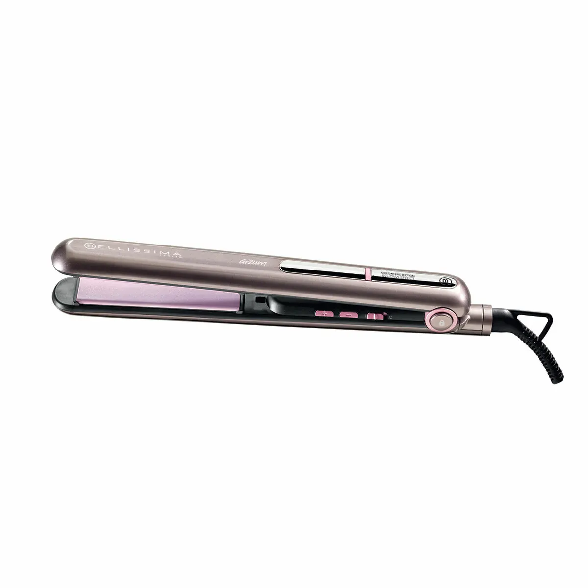 Arzum Bellissima Creativity Glossy Straightening Irons Fast Warm-Up Thermal Performance Professional Tourmaline Ceramic Heating