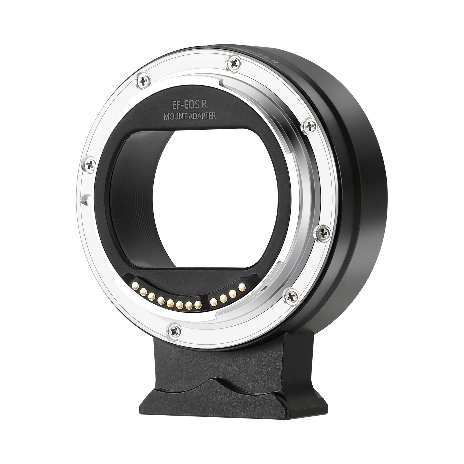 Jintu EF-EOS R Electronic Auto Focus Mount Adapter w/ IS Function Aperture Control for Canon EF/EF-S camera EOS R R6 RP R5