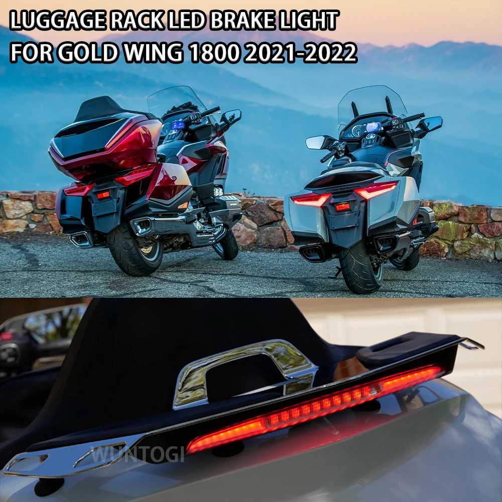 LED Brake Light Fit For Honda Goldwing Tour GL1800B Automatic DCT GL1800BD 1800DA 2021 Trunk Luggage LED Brake Light Assemblies