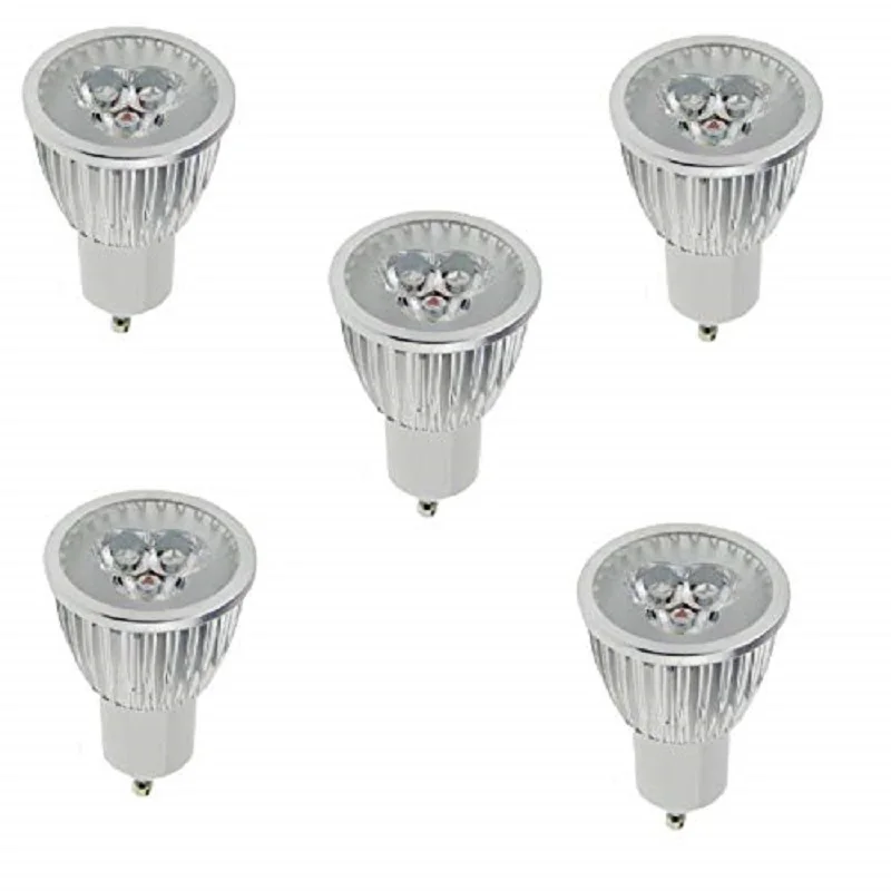 Bombilla LED Reflectora GU10 6400K LUZ Fría 6 W (Pack 5) 17138