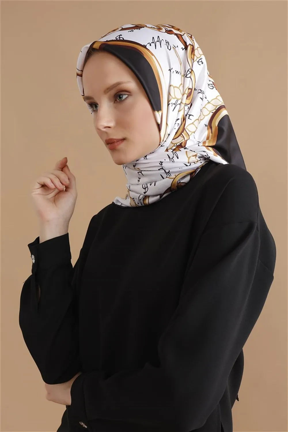 Hijab สำหรับมุสลิมผู้หญิง Head Turbans ผ้าพันคอผ้าไหมผ้าคลุมไหล่ Foulard มือปักปฏิบัติ Turbante Mujer อาหรับตุรกี