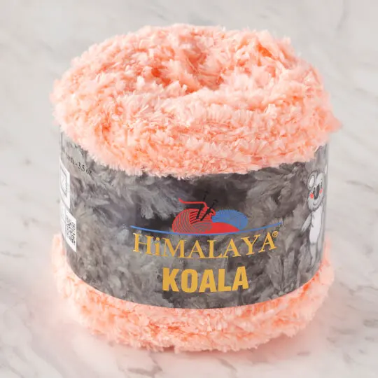 Himalaya Koala Eyelash Yarn Fluffy Feather Knitting Crochet 100g Fur Wool Cotton Soft Amigurumi Plush Bulky Alize YarnArt Mink