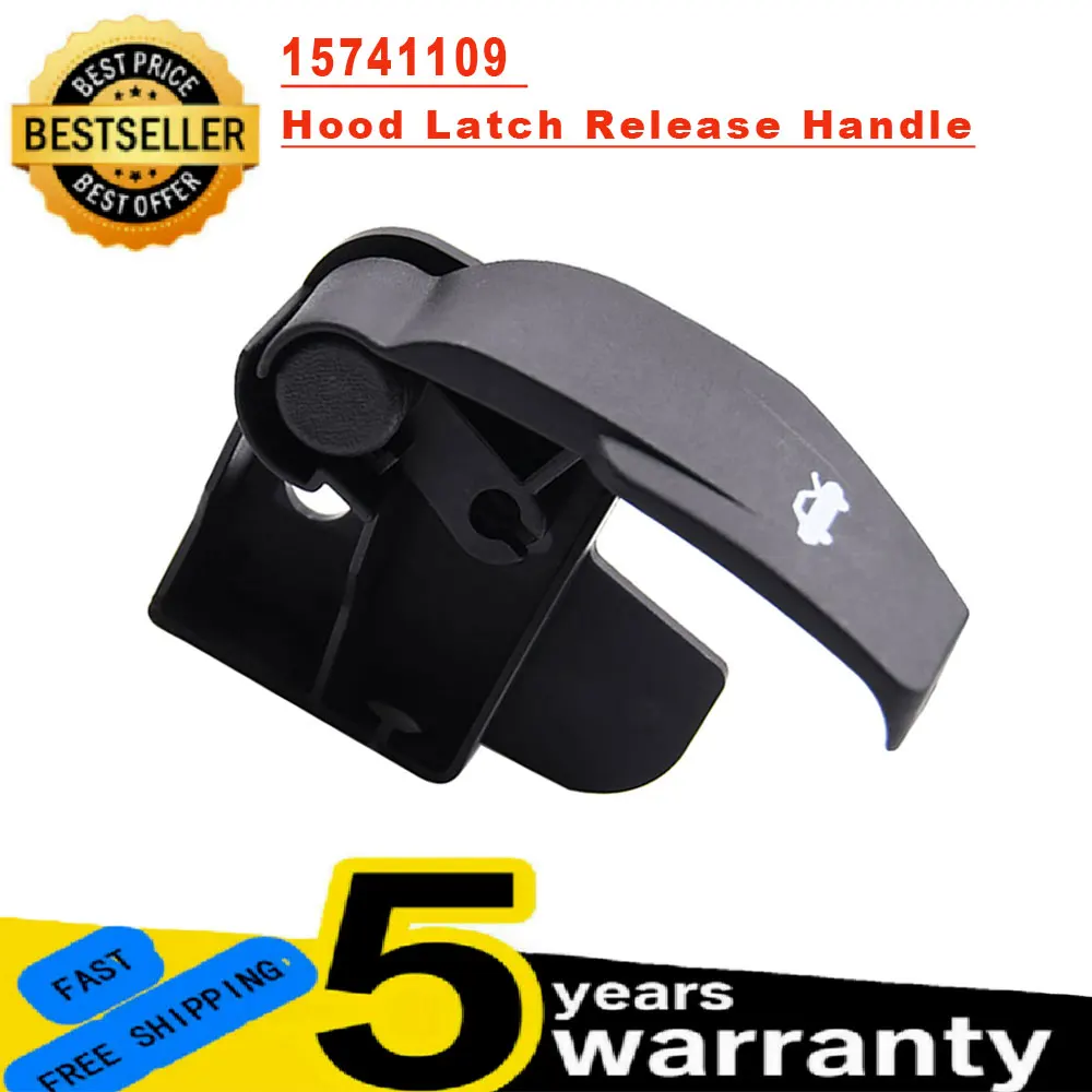 Car Hood Latch Release Handle 15741109 For Chevrolet GMC Cadillac C3500 C1500 K2500 K1500 Auto Accessoreis