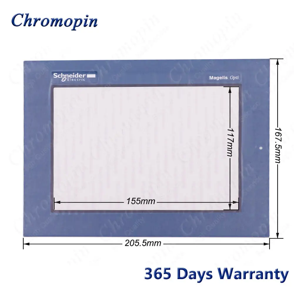 

TP-3044S3 TP3044S3 Touch Panel Screen Glass for Schneider TP-3044S5 TP3044S5 Touchpad with Front Overlay Protective Film