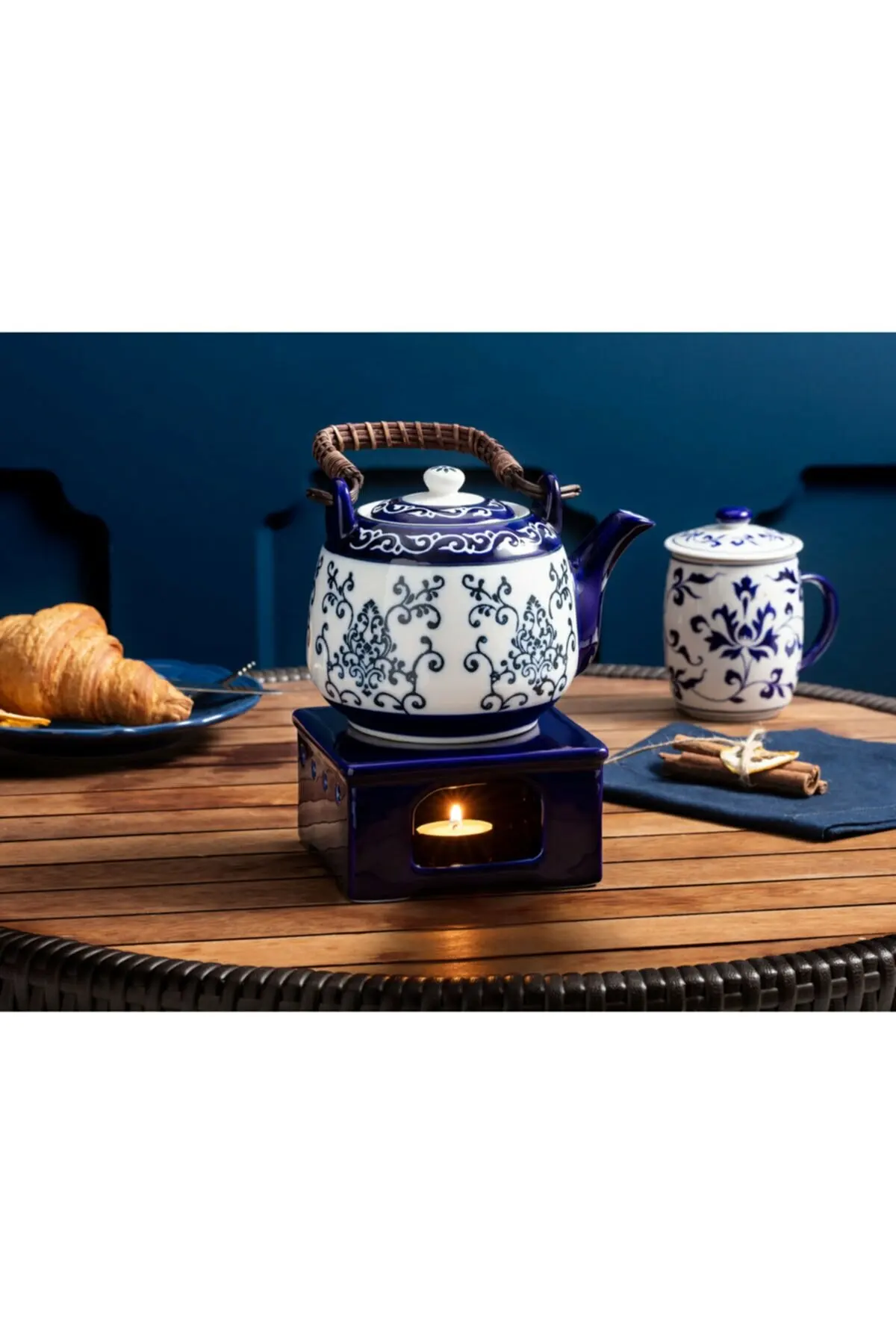 Madame Coco Ravi Square Tea Warmer with Turkey authentic kitchen decor pattern   FREE SHIPPINGFREE SHIPPING