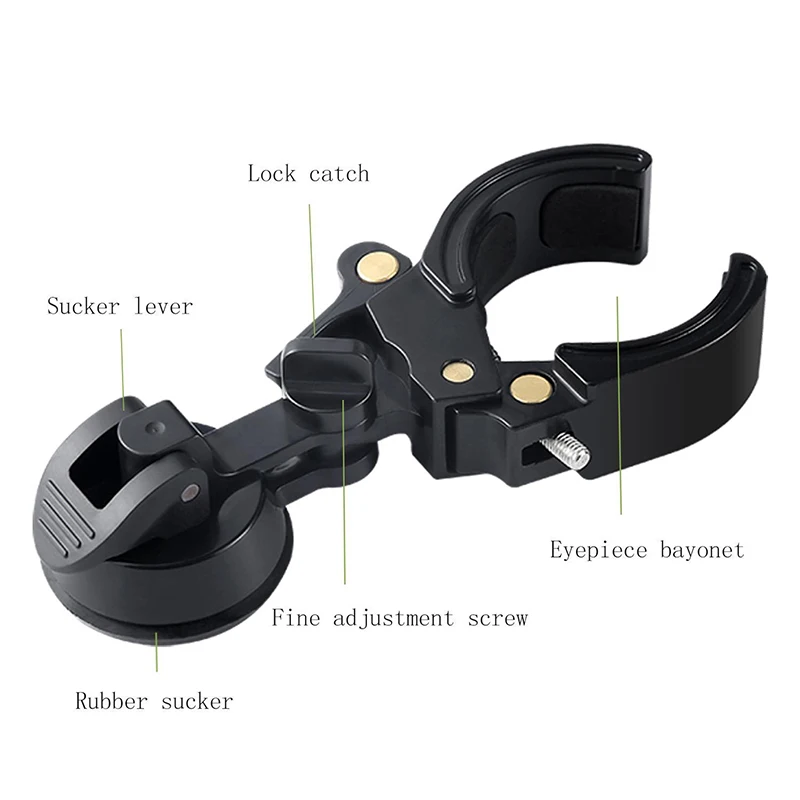 Mobile Phone Telescope Clip Bracket Adapter Holder for Smartphone 55mm-98mm Monocular Binocular  Width with Locking Knob