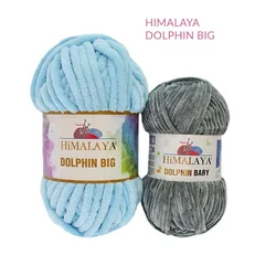 Himalaya Dolphin BIG Yarn 4 Balls/LOT 4x200g (Free Shipping!!) delfin duża przędza 4 kulki/LOT 4x200g (darmowa wysyłka!!) Super nieporęczne grubo dziergany szydełka aksamitna wełna Chenille Amigurumi