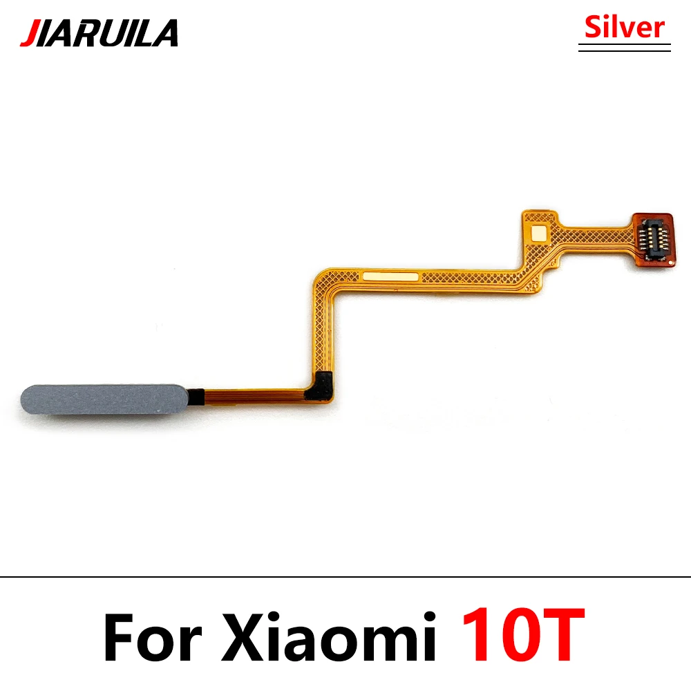 For Xiaomi Mi 10T Pro / Mi 10T Lite Home Button Fingerprint Sensor Touch ID Flex Cable Ribbon Replacement Parts