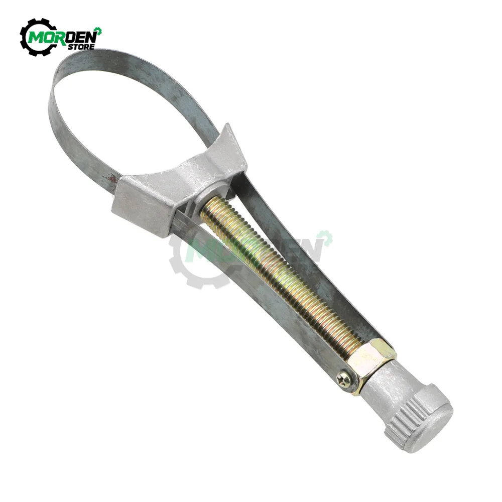 Herramienta de extracción de filtro de aceite de coche, llave de correa ajustable de 60mm a 120mm para herramientas de reparación de vehículos de