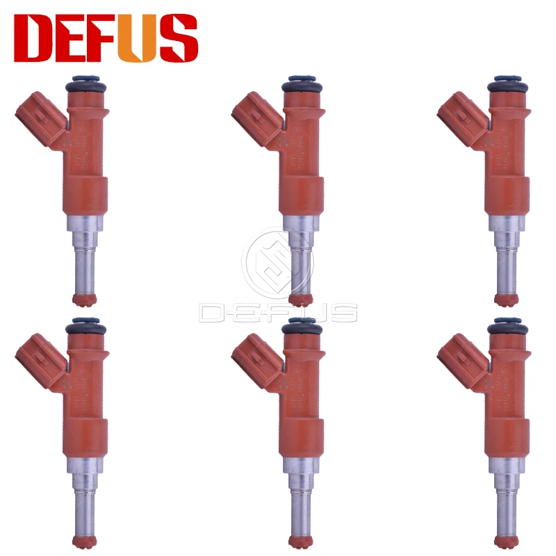 6x Fuel Injector FOR Toyota RAV4 Avalon Camry Sienna 3.5L V6 GAS DOHC 2012 OEM 23209-0P040 23250-0P040 Nozzle Injection Valve