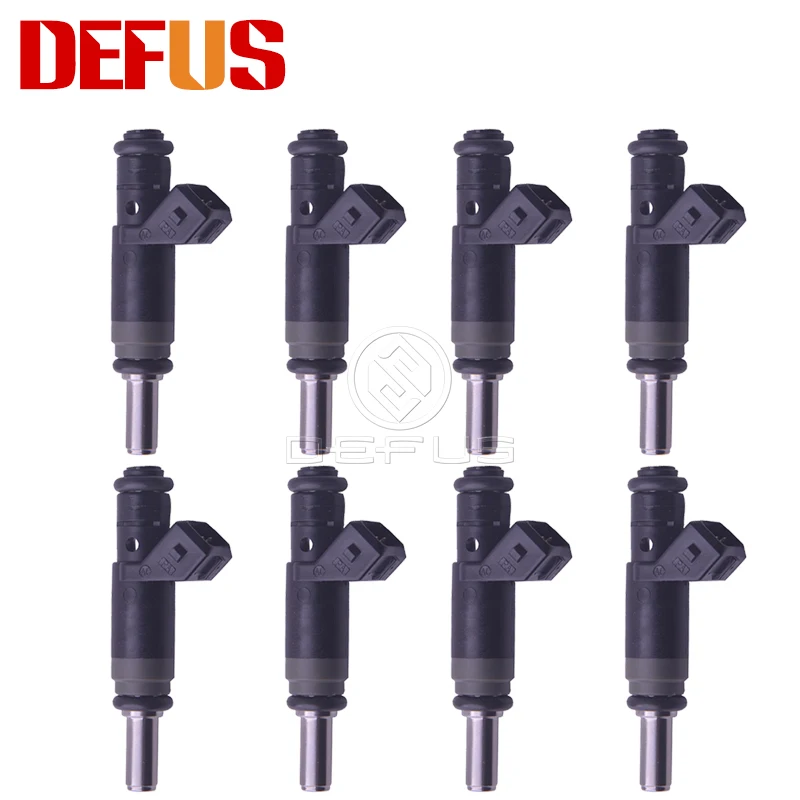 8pcs Fuel Injector 13537506158 7506158 for BMW E90 1 E87 E46 3 E91 116i 118i 120i 316i 318i 320i 320si X3 E8 Valve Injection