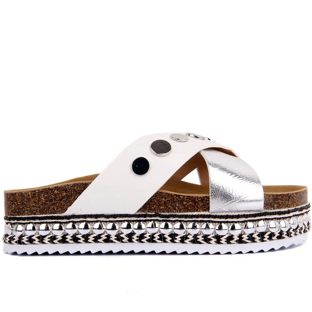 Guja-sandali donna bianchi