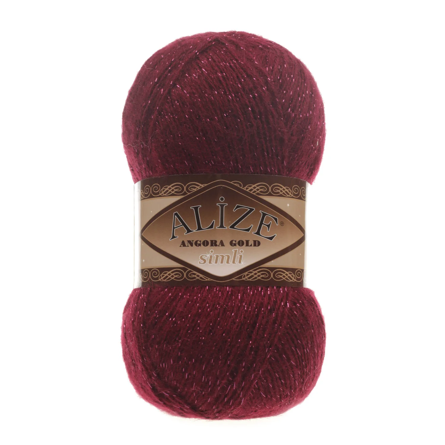 5 Pcs Alize Angora Gold Tinsel Blended Wool High Quality Hand Knitting Yarn for Scarf Cardigan