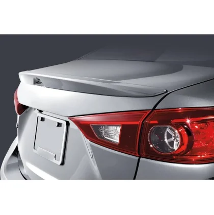 

2014-2019 For Mazda 3 Spoiler Fiber Fiberglass Material Rear Roof Spoiler Wing Trunk Lip Car Styling Fully Compatible