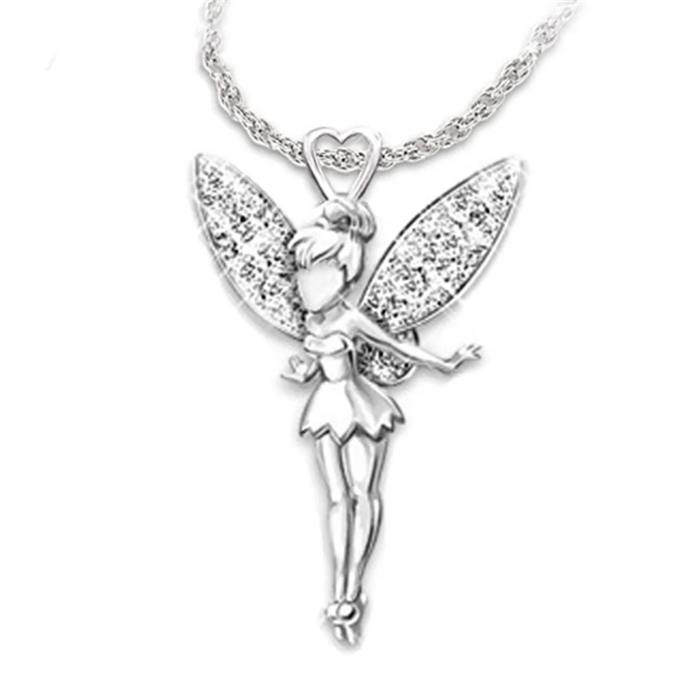 رائعة زهرة الجنية كريستال قلادة قلادة قلادة النساء الموضة فتاة قلادة مجوهرات حفلة رومانسية هدايا عيد الحب