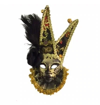 Shaggy Decorative Seramaik Mask Black Color 431614764