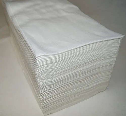 Toallas Desechables Spunlace 30x40 | Pack de 500 unidades | Peluquería y estética, Spa, centros de masaje, Color Blanco