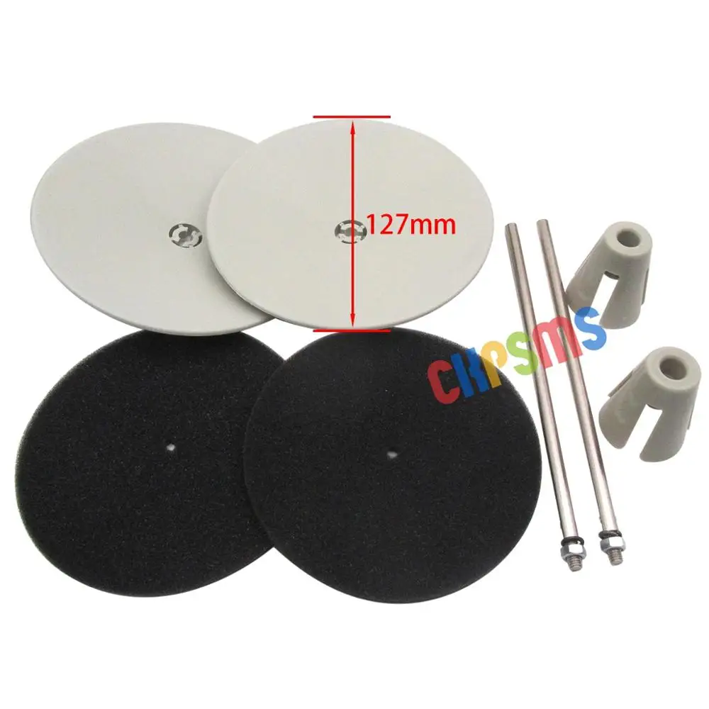 # F2-1 2 SET thread spool holders with the pipes through top for industrial sewing machine thread stand