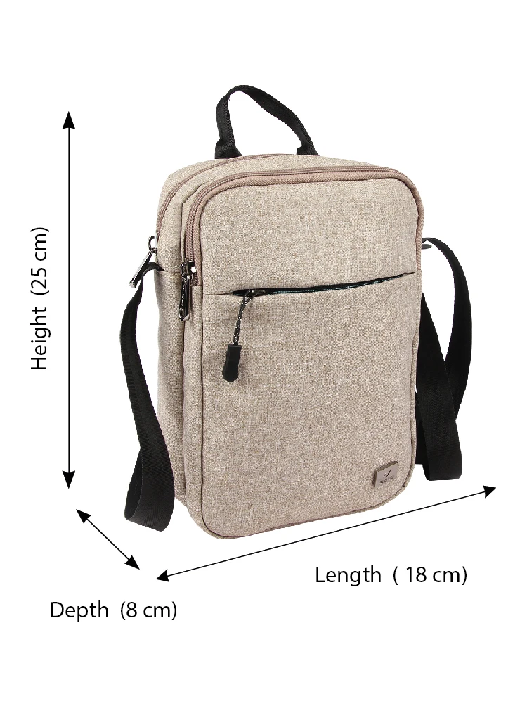 Men's Messenger Bag Crossbody Shoulder Bag Men Small multi-eyed hand and shoulder bag Waterproof Travel Handbag