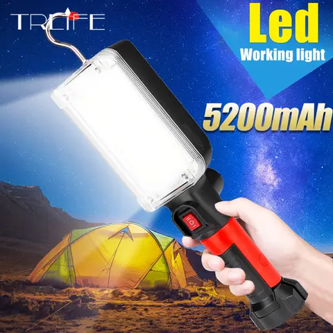 Portable COB LED work light with magnet and USB recharge TRLIFE