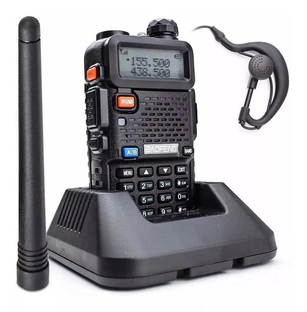 Radio Comunicador Baofeng UV-5R Banda Dupla VHF UHF