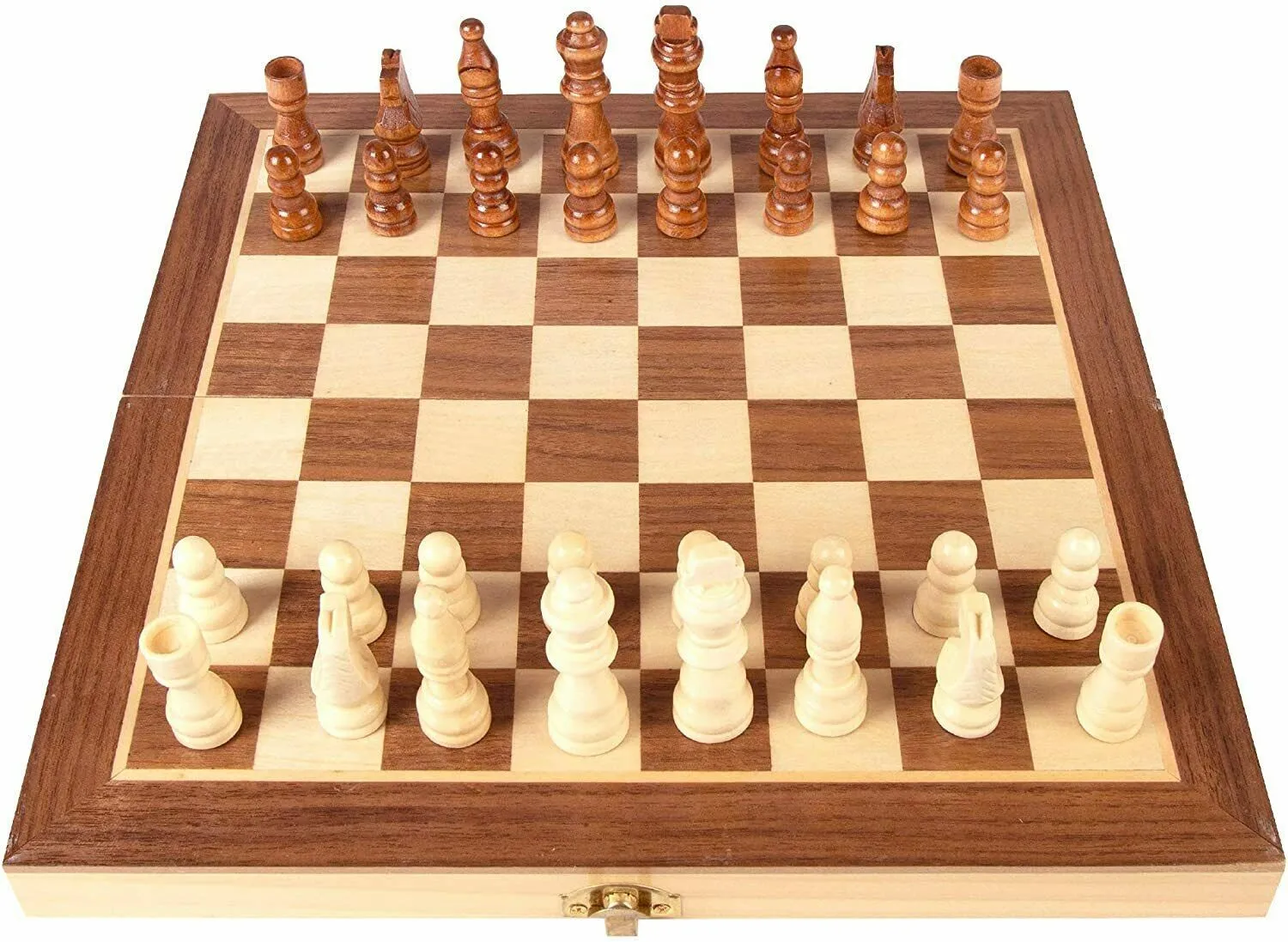 Chess Board sets wooden case CB Games board 30x30x2,5 cm, 32 PCs of figures